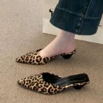 Elegant Pointed-toe Unique Mid-Heel