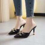 Rhinestone High Heels For Women
